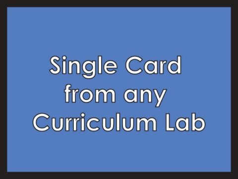 SINGLE CURRICULUM CARD ● ACP CARD-0